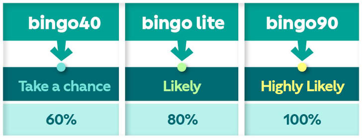 Comfort Classic Games - bingo40, bingolite, bingo90