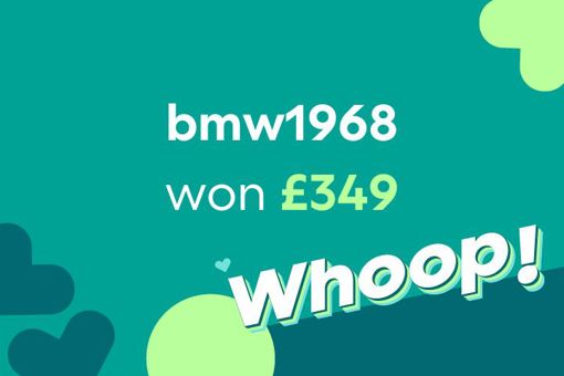 tombola winners story about bmw1968 won £349