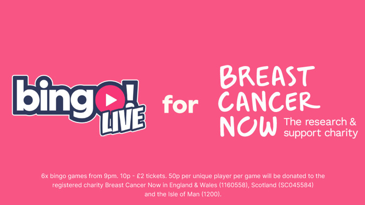 bingoLive for Breast Cancer Now