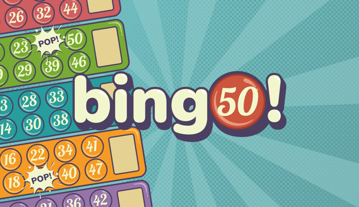 Bingo50 header