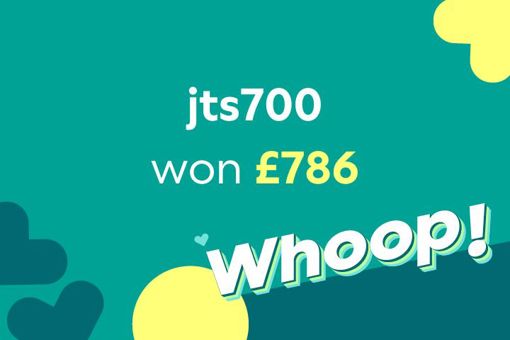 tombola winners story about jts700 winning £786