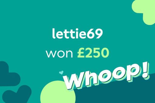 tombola winners story about lettie69 won £250