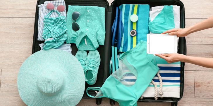 Check out the UK's holiday packing habits