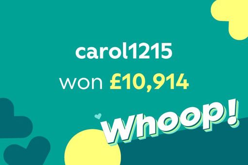 tombola winners story about carol1215 won £10,914